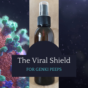 Viral Shield Anti-Viral Anti-Bacterial Aromatherapy spritz for protection against viruses