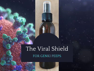 Viral Shield Anti-Viral Anti-Bacterial Aromatherapy spritz for protection against viruses